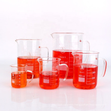 500ml 1000ml Borosilicate glass measuring cup with handle